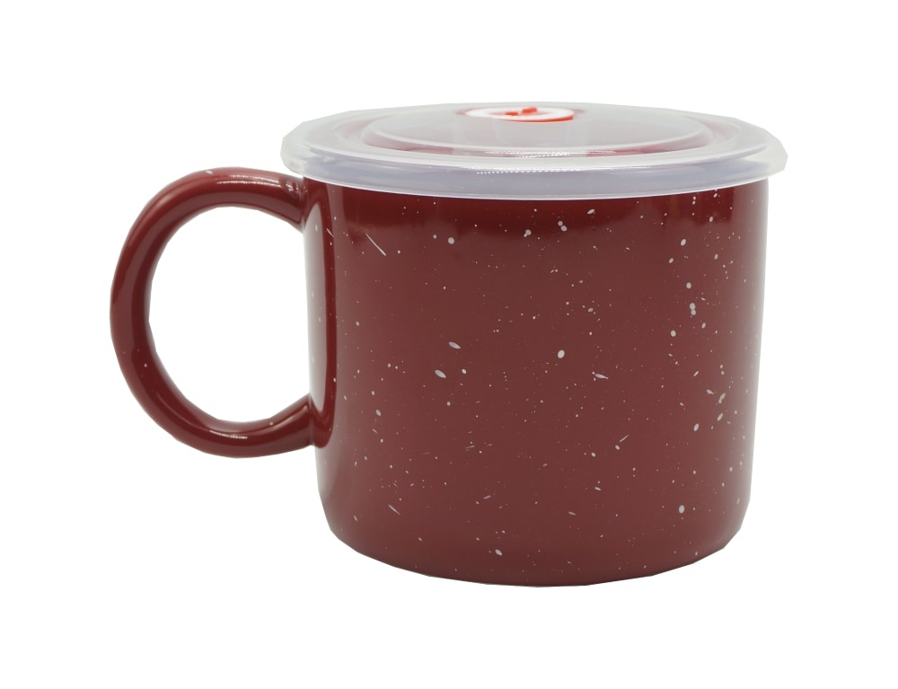 slide 1 of 1, Holiday Home Soup Mug - Red, 24 oz