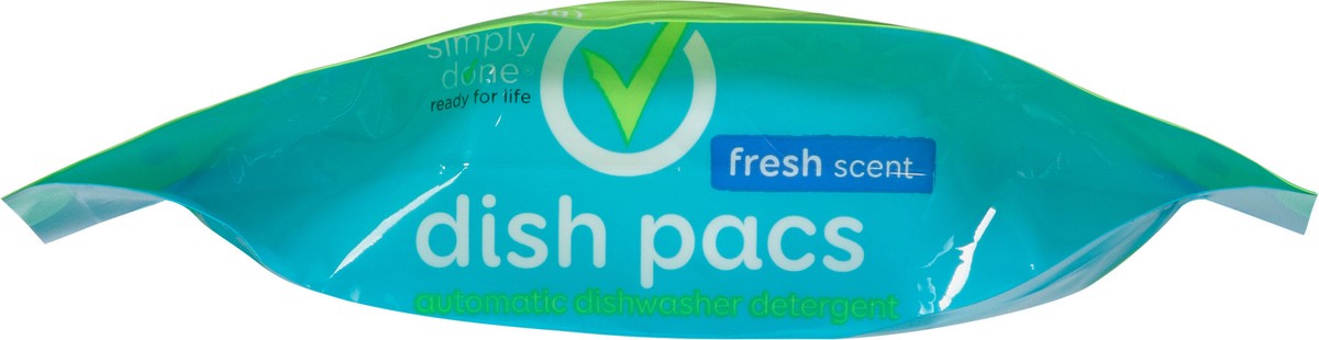 slide 15 of 15, Simply Done Dish Pacs Automatic Dishwasher Detergent Fresh Scent, 20 ct