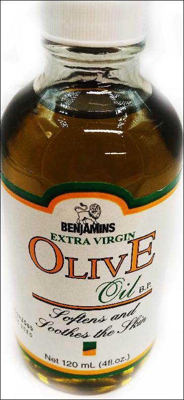 slide 1 of 1, Benjamin's Bj Oilve Oil Lg - 4 fl oz, 4 fl oz