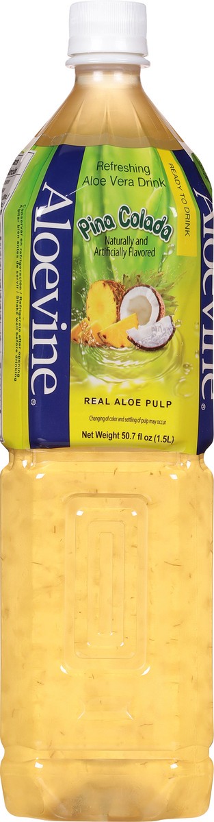 slide 7 of 13, Aloevine Refreshing Pina Colada Aloe Vera Drink 50.7 fl oz, 50.7 fl oz