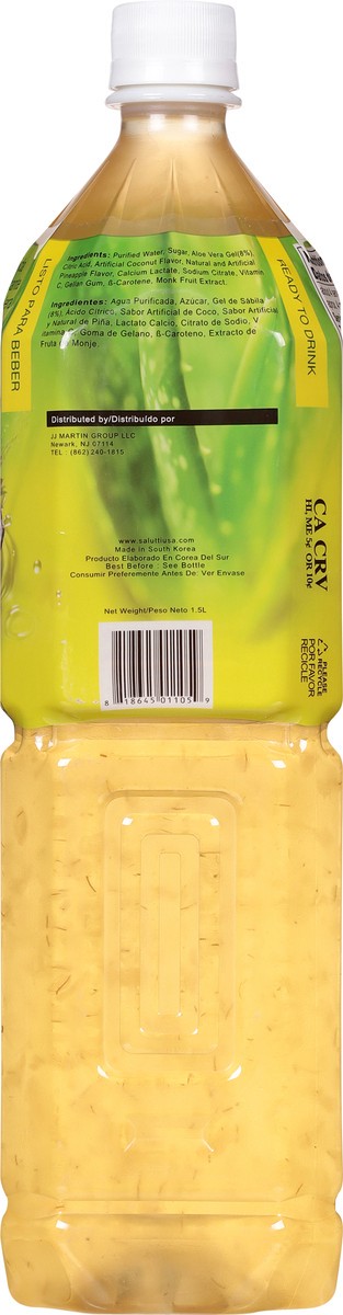 slide 11 of 13, Aloevine Refreshing Pina Colada Aloe Vera Drink 50.7 fl oz, 50.7 fl oz