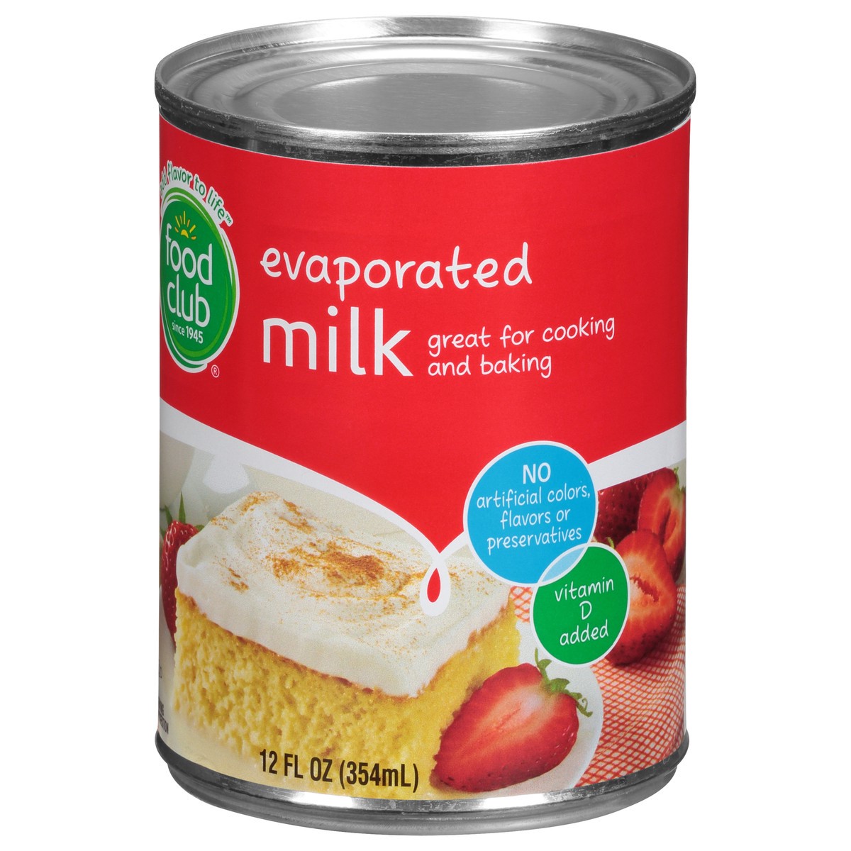 slide 3 of 4, Food Club Evaporated Milk, 12 oz