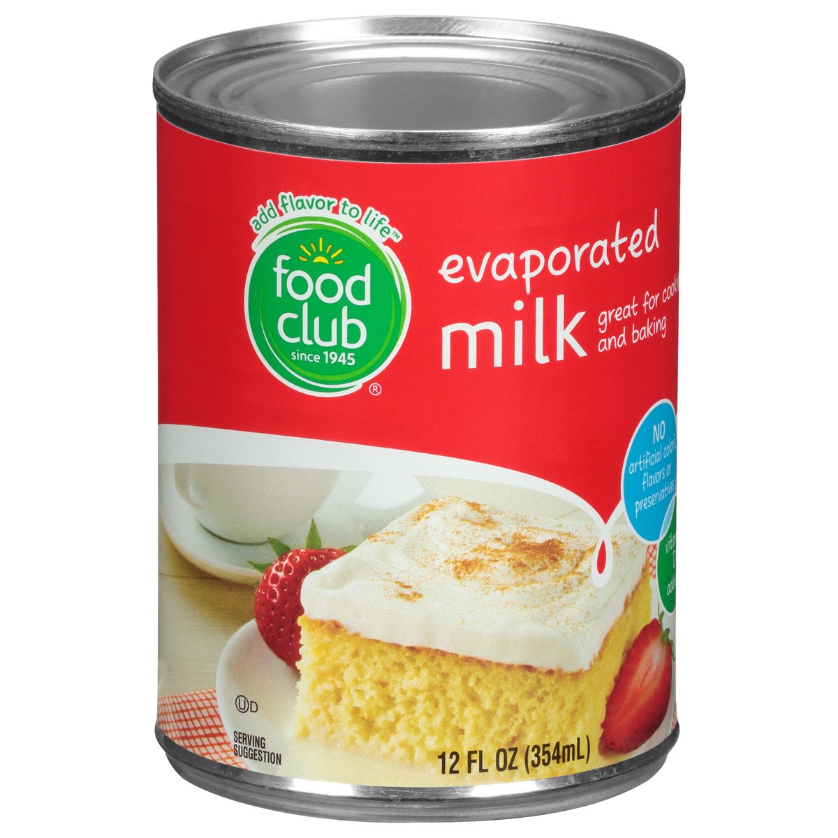 slide 4 of 4, Food Club Evaporated Milk, 12 oz