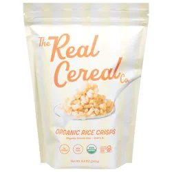 The Real Cereal Co. Organic Rice Crisps 8.4 oz