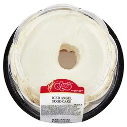 Arnie's Bakery Iced Angel Food Cake, 22 oz