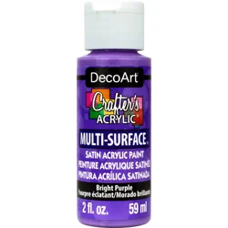 Deco Art Crafters Multi Surface Bright Purple