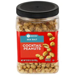 SE Grocers Cocktail Peanuts Tub 32 Ounces
