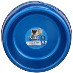 Paws Happy Life Plastic Dog Dish