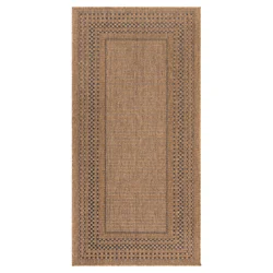 Room & Retreat Tropea Azore Outdoor Runner, 30x60 In, Brown