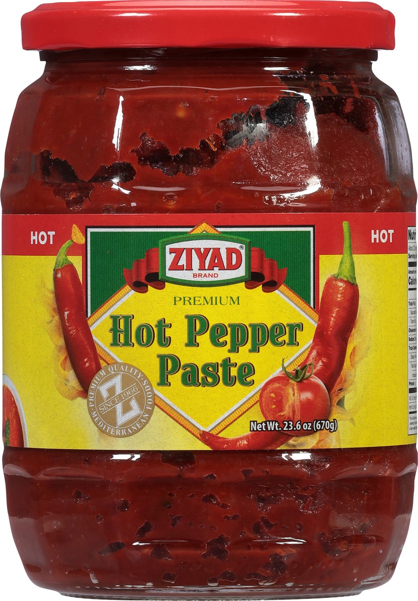 slide 13 of 13, Ziyad Premium Hot Pepper Paste 23.6 oz, 23.6 oz