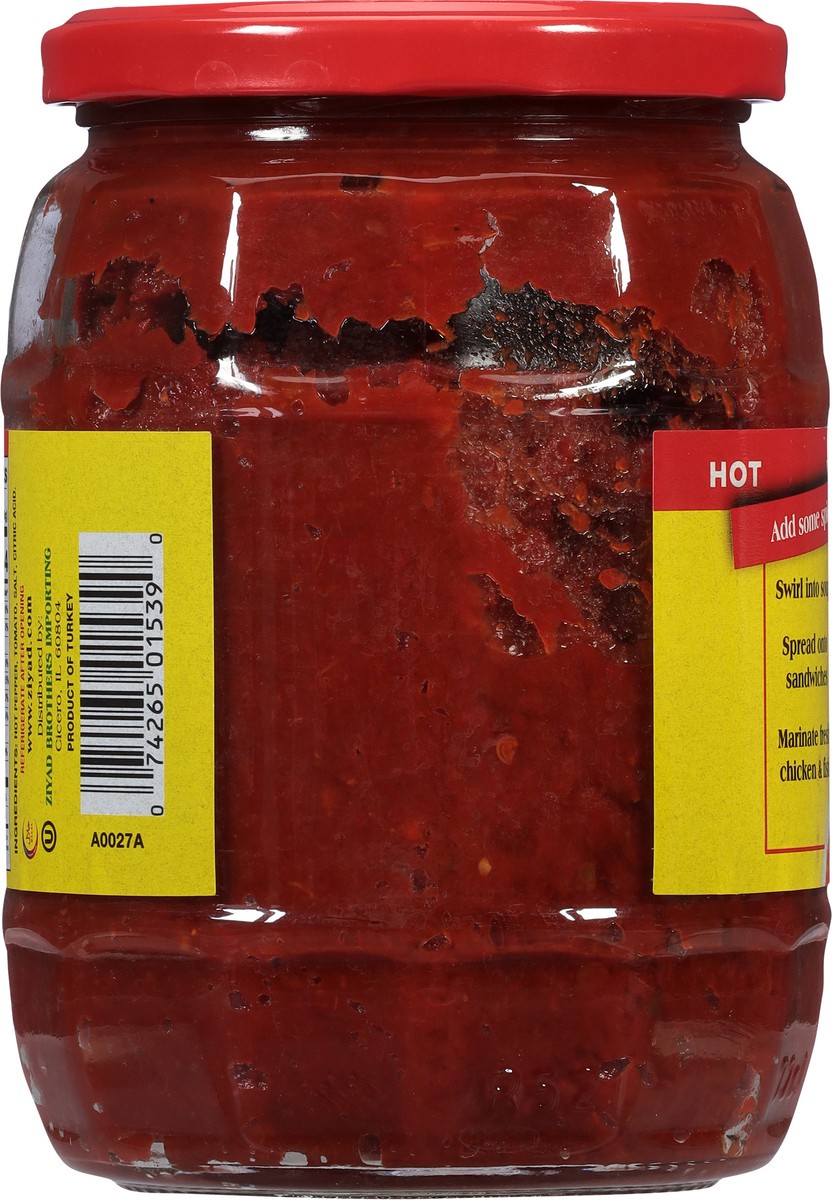 slide 3 of 13, Ziyad Premium Hot Pepper Paste 23.6 oz, 23.6 oz