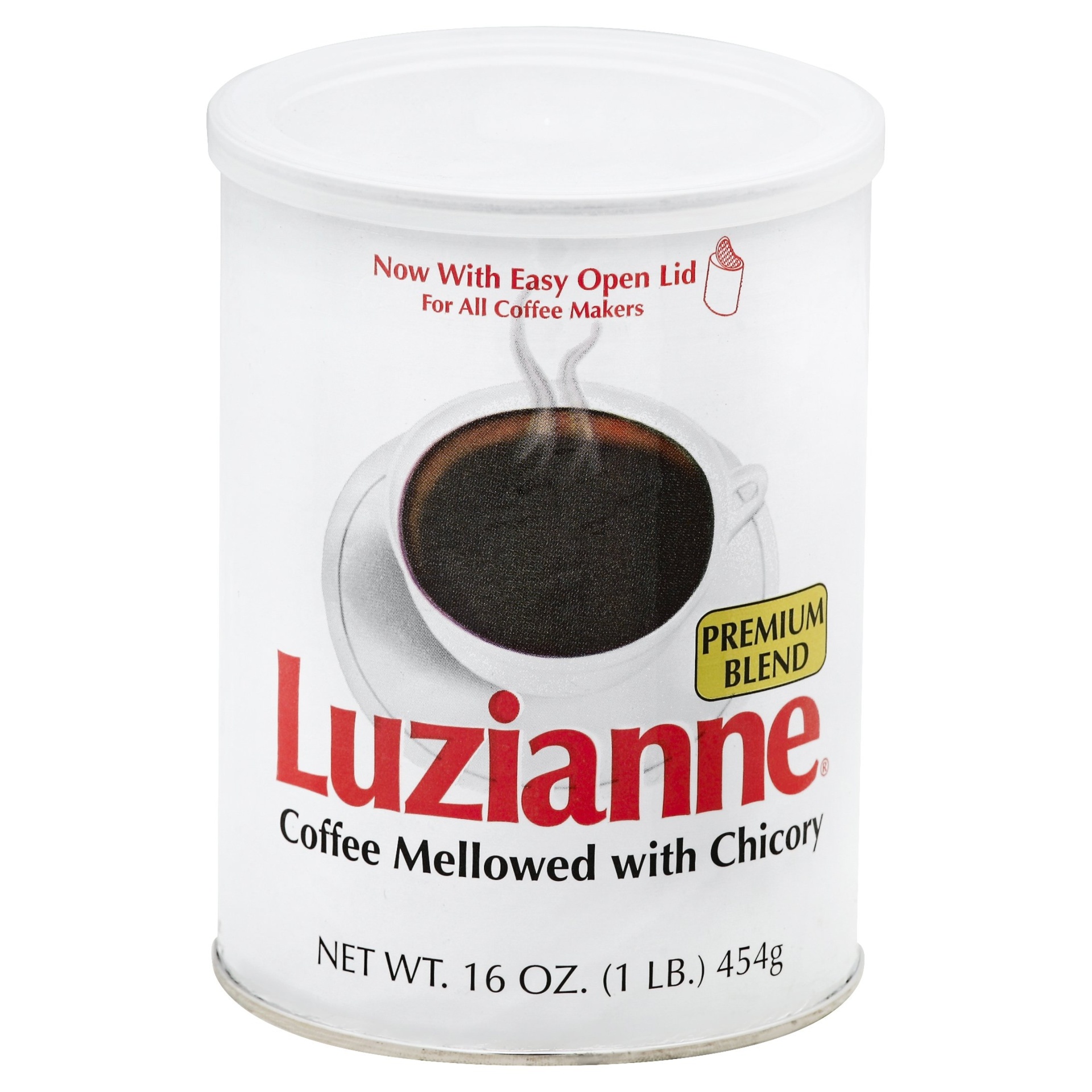 slide 1 of 3, Luzianne Premium Blend Coffee Mellowed With Chicory Ground - 16 oz, 16 oz