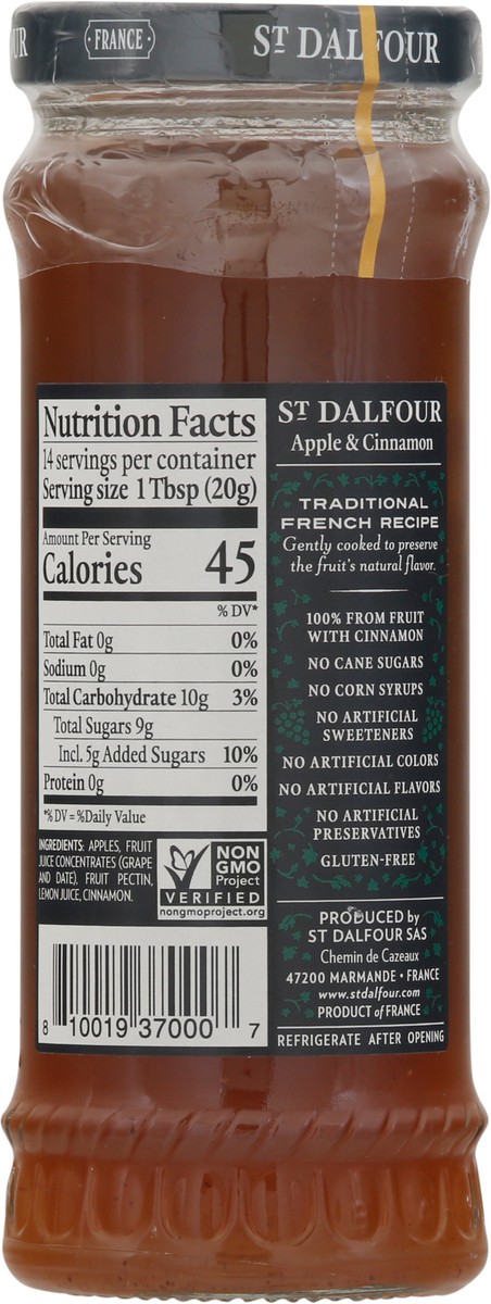 slide 6 of 9, St. Dalfour Apple & Cinn Conserve, 10 oz