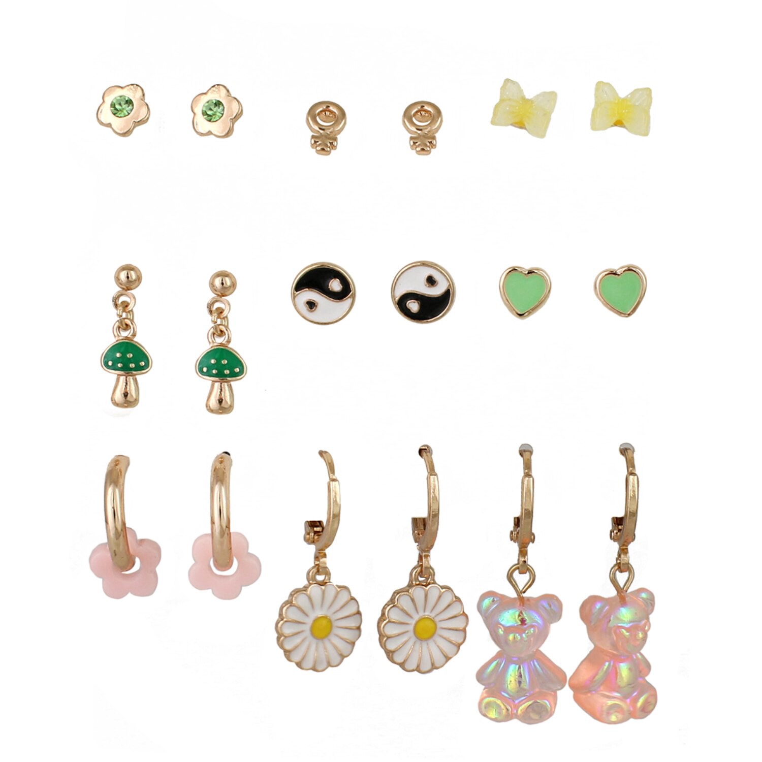 slide 1 of 1, I AM Jewelry Iam Earring Superset, Weekender, 12 Ct, 12 ct