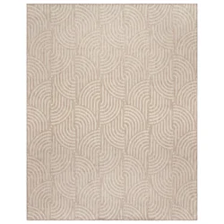 Room & Retreat Tropea Mika Outdoor Rug, 63x84 In, Beige