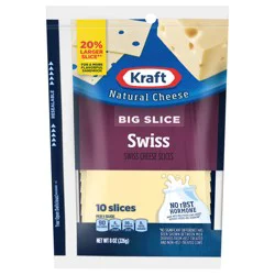 Kraft Swiss Cheese Slices 10 pk