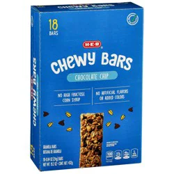 H-E-B Chocolate Chip Chewy Bars Value Pack