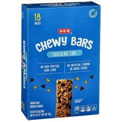 H-E-B Chocolate Chip Chewy Bars Value Pack