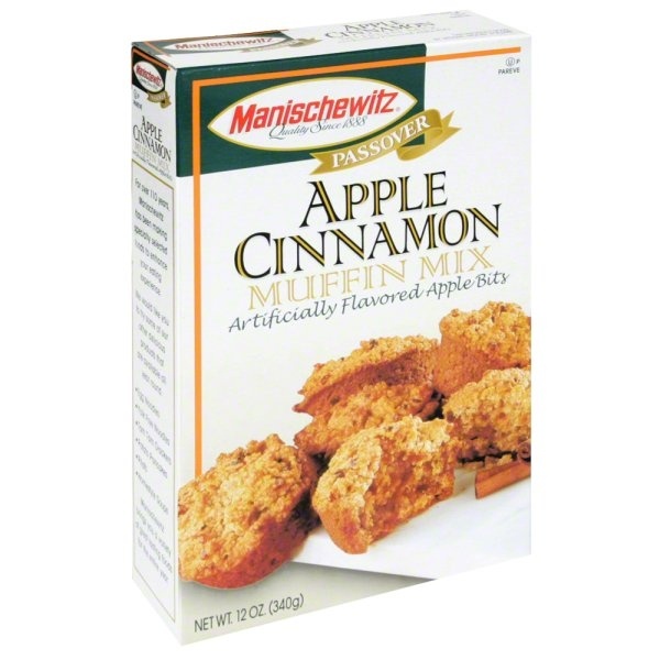 slide 1 of 1, Manischewitz Apple Cinnamon Muffin Mix 12 oz, 12 oz