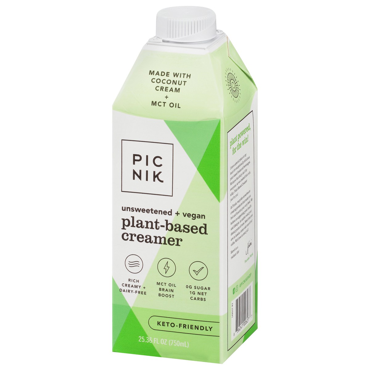 slide 6 of 14, Picnik Plant-Based Creamer 25.36 fl oz, 25.36 oz