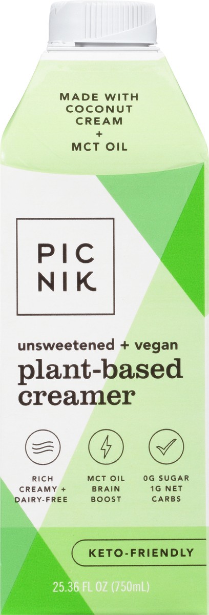 slide 7 of 14, Picnik Plant-Based Creamer 25.36 fl oz, 25.36 oz