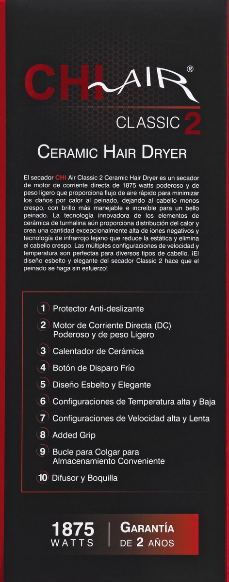 slide 6 of 10, CHI Hair Dryer 1 ea, 1 ct