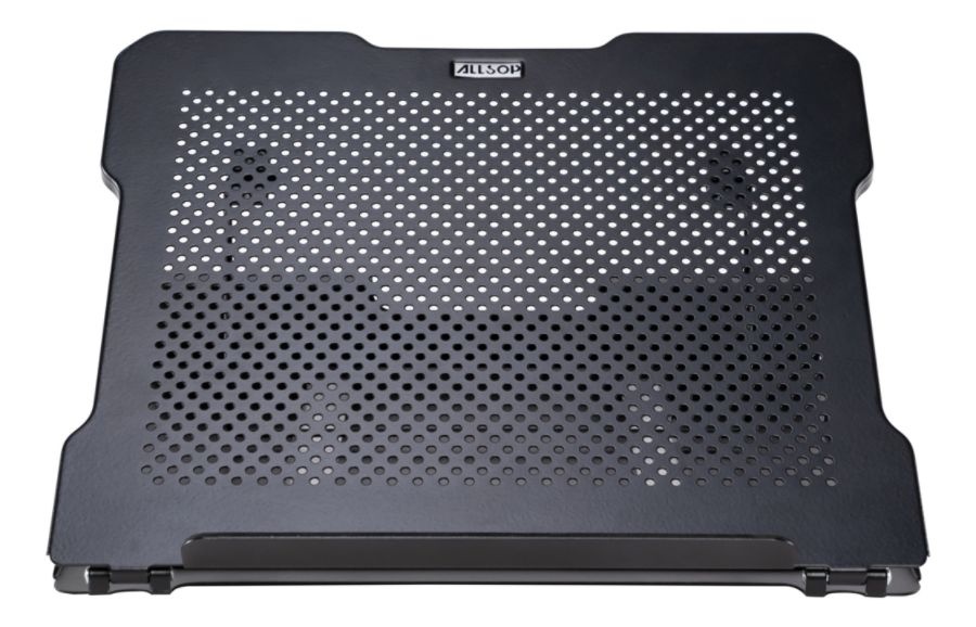 slide 2 of 10, Allsop Adjustable Metal Laptop Stand, 2-1/2''H X 13-7/16''W X 11-1/2''D, Black, 1 ct