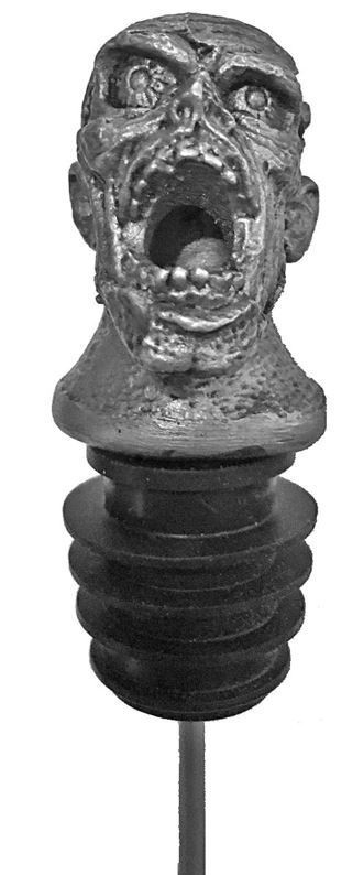 slide 1 of 1, Spectrum Aerating Pourer - Zombie Stainless Steel, 1 ct