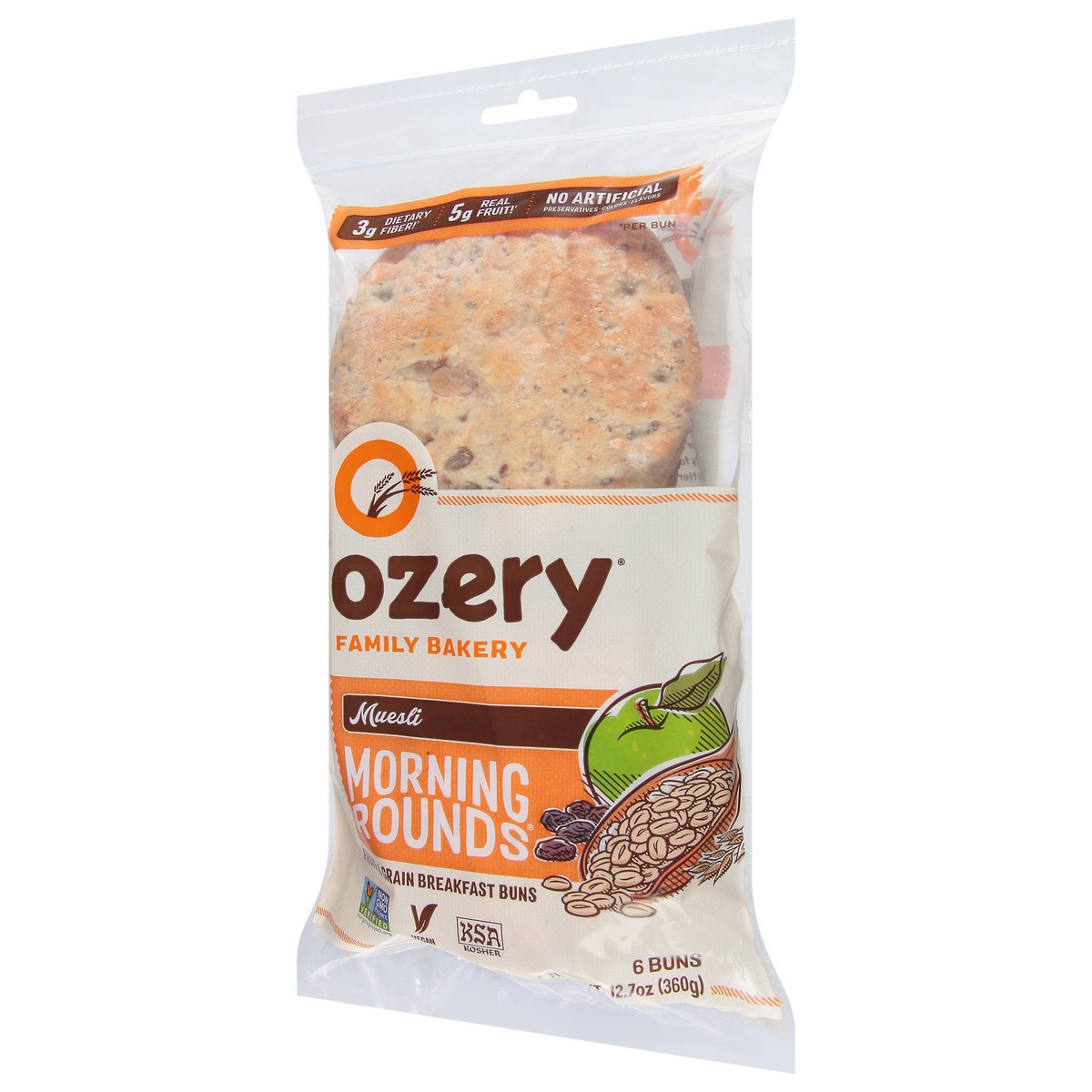 slide 3 of 9, Ozery Bakery Ozery Morning Rounds Muesli, 12.7 oz