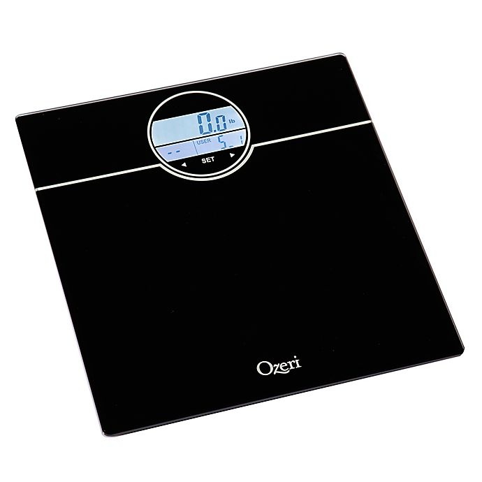 slide 2 of 9, Ozeri WeightMaster Digital Bath Scale - Black, 400 lb