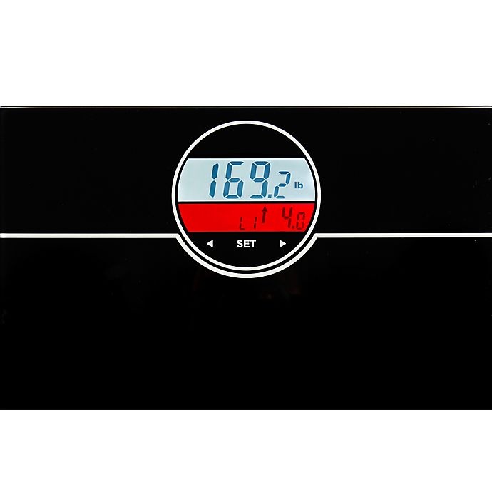 slide 5 of 9, Ozeri WeightMaster Digital Bath Scale - Black, 400 lb
