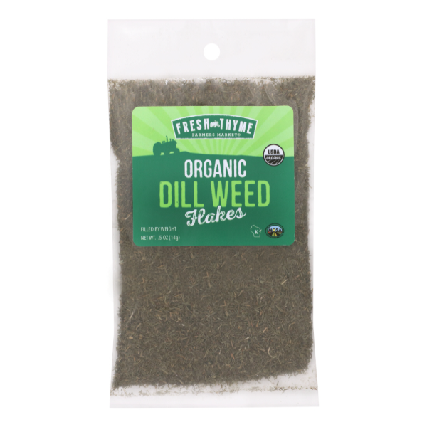 slide 1 of 1, Fresh Thyme Organic Dill Weed, 0.5 oz
