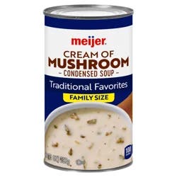 Meijer Cream Of Mushroom Soup Family Size, 26 Oz
