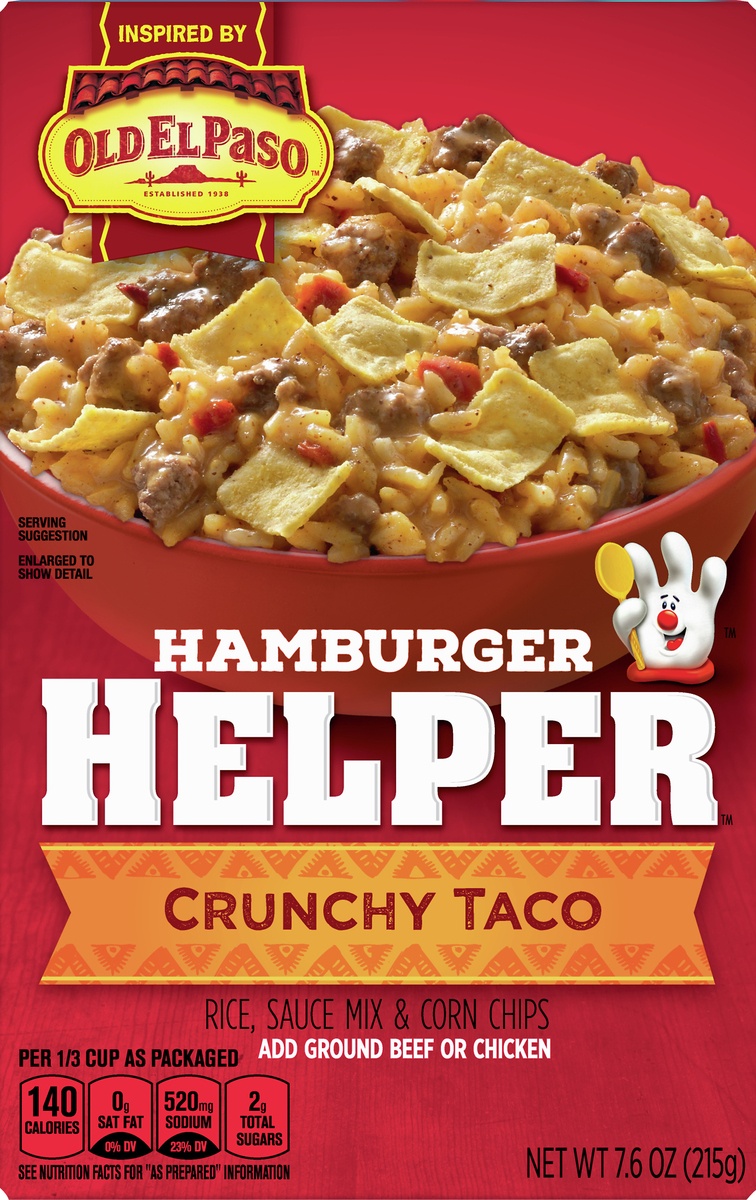Hamburger Helper Crunchy Taco 7.6 oz | Shipt