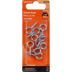 Hillman Eye Screw Zinc 12 x 1-1/8 in