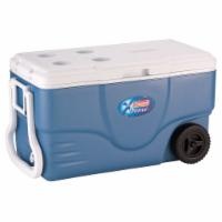 slide 1 of 1, Coleman Xtreme 5 Wheeled Cooler - 62 Quart - Blue, 62 qt