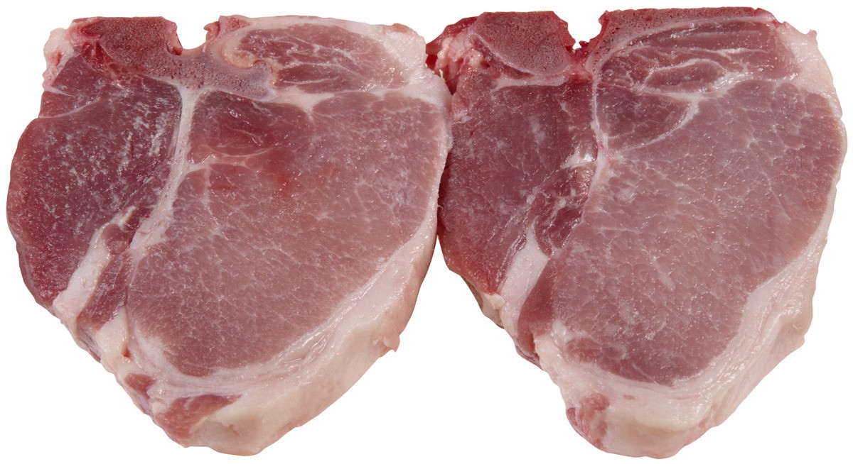 slide 1 of 1, Bi Pork Cc Loins, per lb