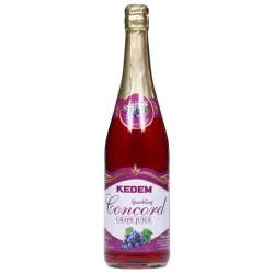 Kedem Non Alcoholic Concord Sparkling Grape 100% Juice - 750 ml