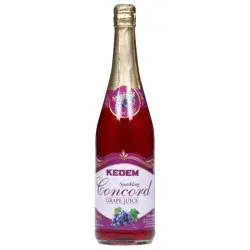 Kedem Non Alcoholic Concord Sparkling Grape 100% Juice 25.4 fl oz