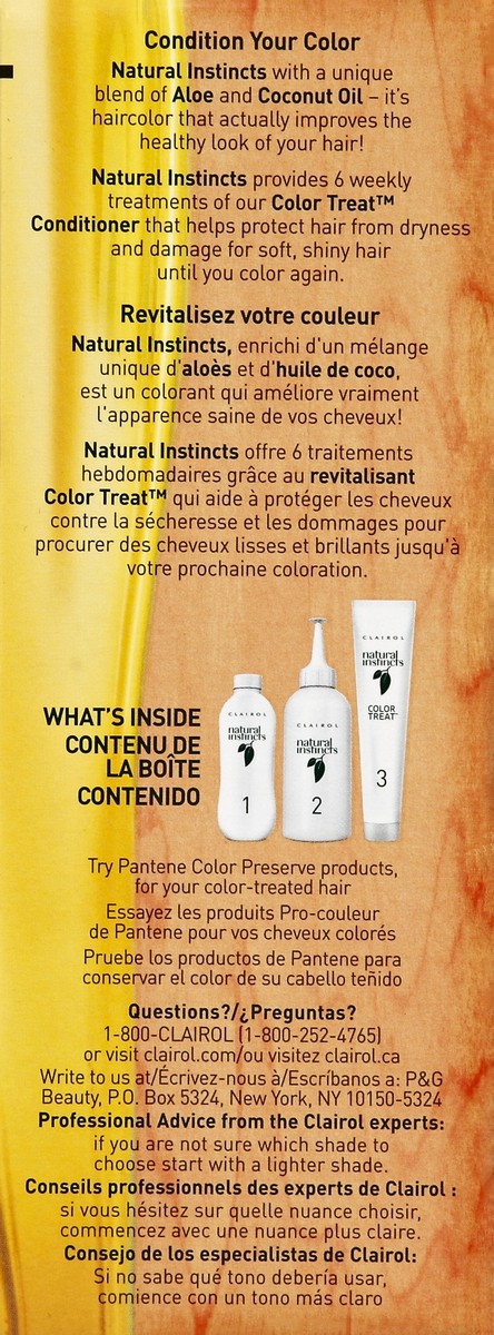 slide 4 of 4, Natural Instincts Non-Permanent Color 1 ea, 1 ea