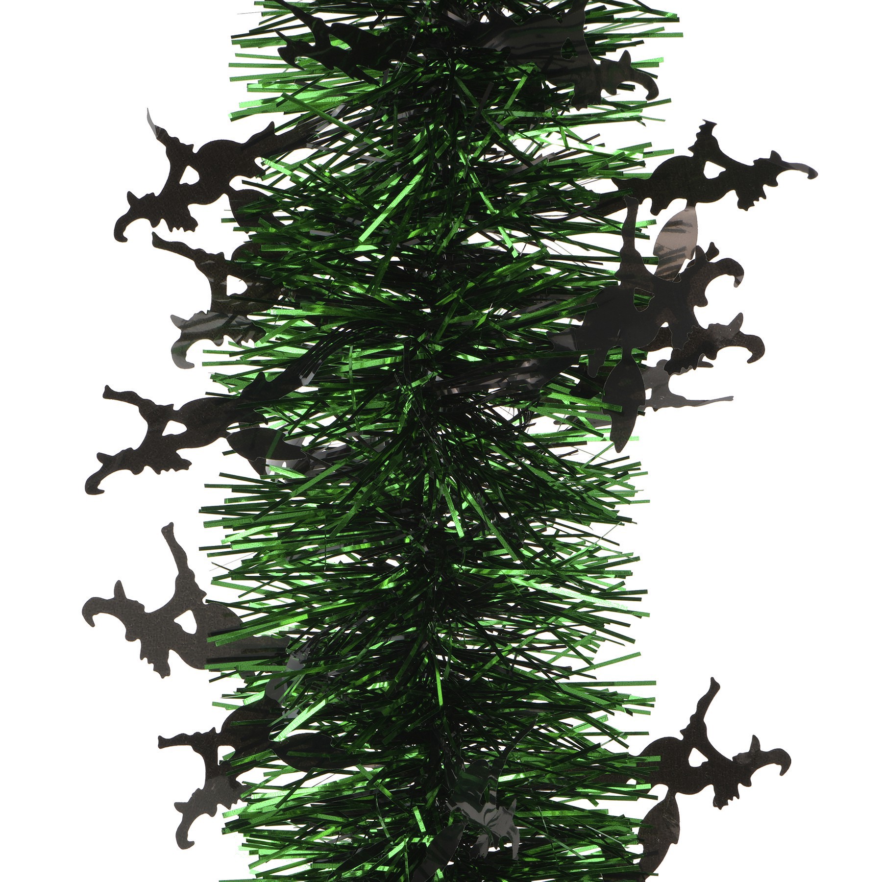 slide 2 of 2, 6ft. Green Witch Tinsel Garland By Ashland, 6 ft