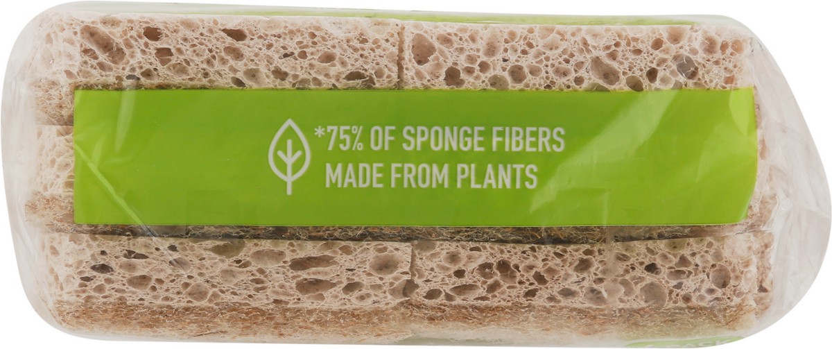 slide 9 of 9, Scotch-Brite 6 Pack Greener Clean Scrub Sponges 6 6 ea, 6 ct