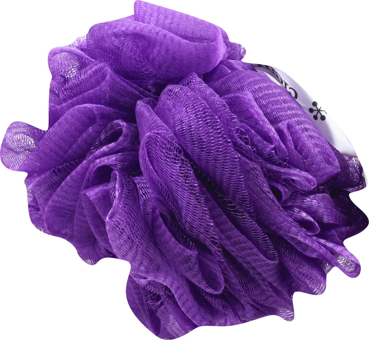 slide 4 of 9, cleanlogic Silky Mesh Bath Sponge 1 ea, 1 ct