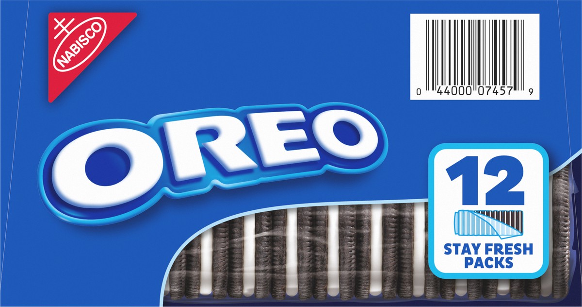 slide 9 of 9, OREO Chocolate Sandwich Cookies, 62.76 oz (12 Sleeves), 12 ct