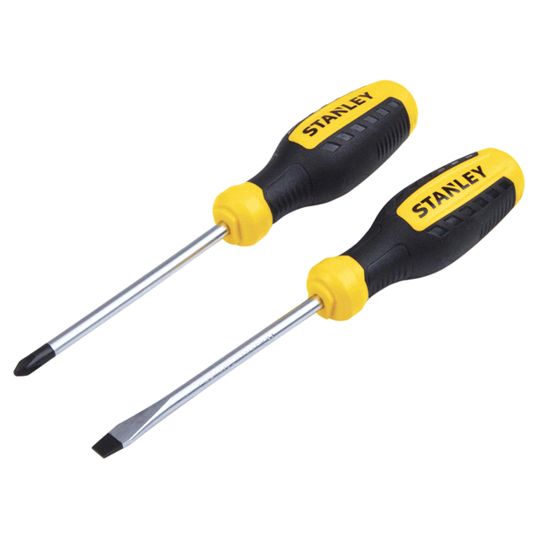 slide 4 of 5, Stanley Screwdriver Set, 2 ct