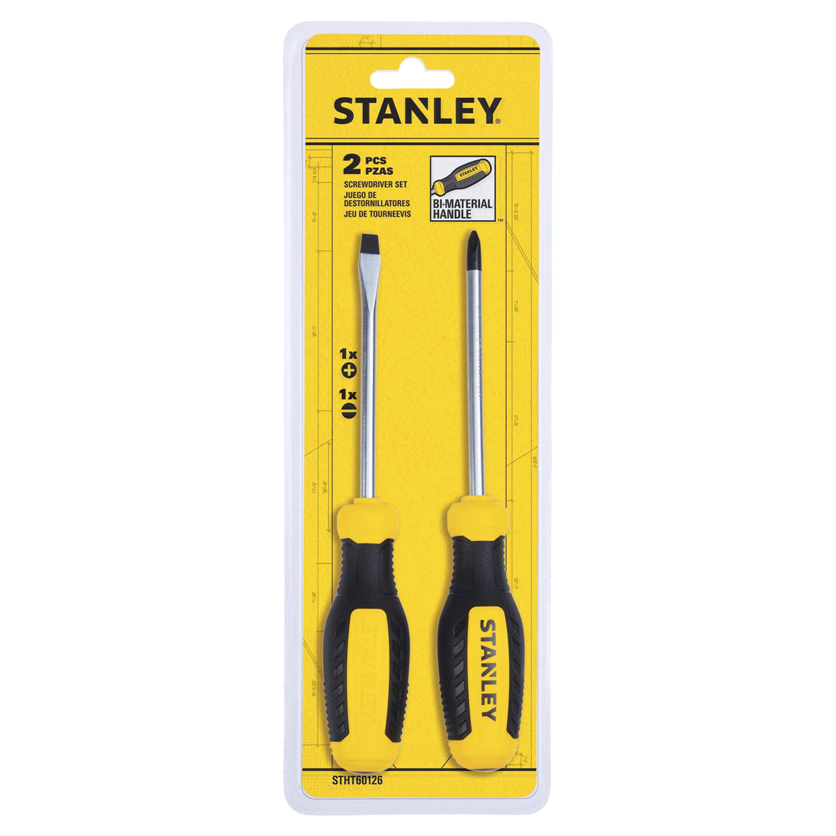 slide 1 of 5, Stanley Screwdriver Set, 2 ct