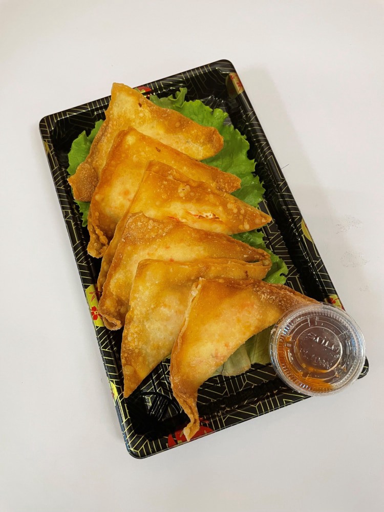slide 1 of 1, Wabisan Asian Foods Crab Rangoon, 1 ct