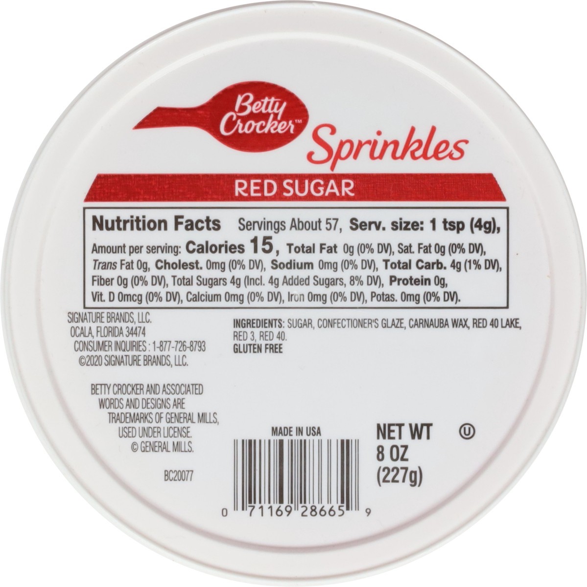 slide 6 of 13, Betty Crocker Red Sugar Sprinkles 8 oz, 8 oz