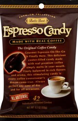 Bali's Best Espresso Candy - 42 ct