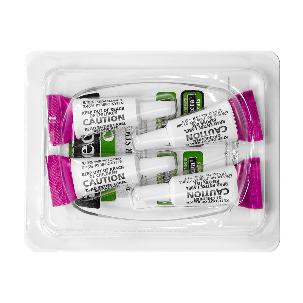 slide 2 of 3, ADVECTA Plus Flea Protection for Small Cats 4 Count, 4 ct